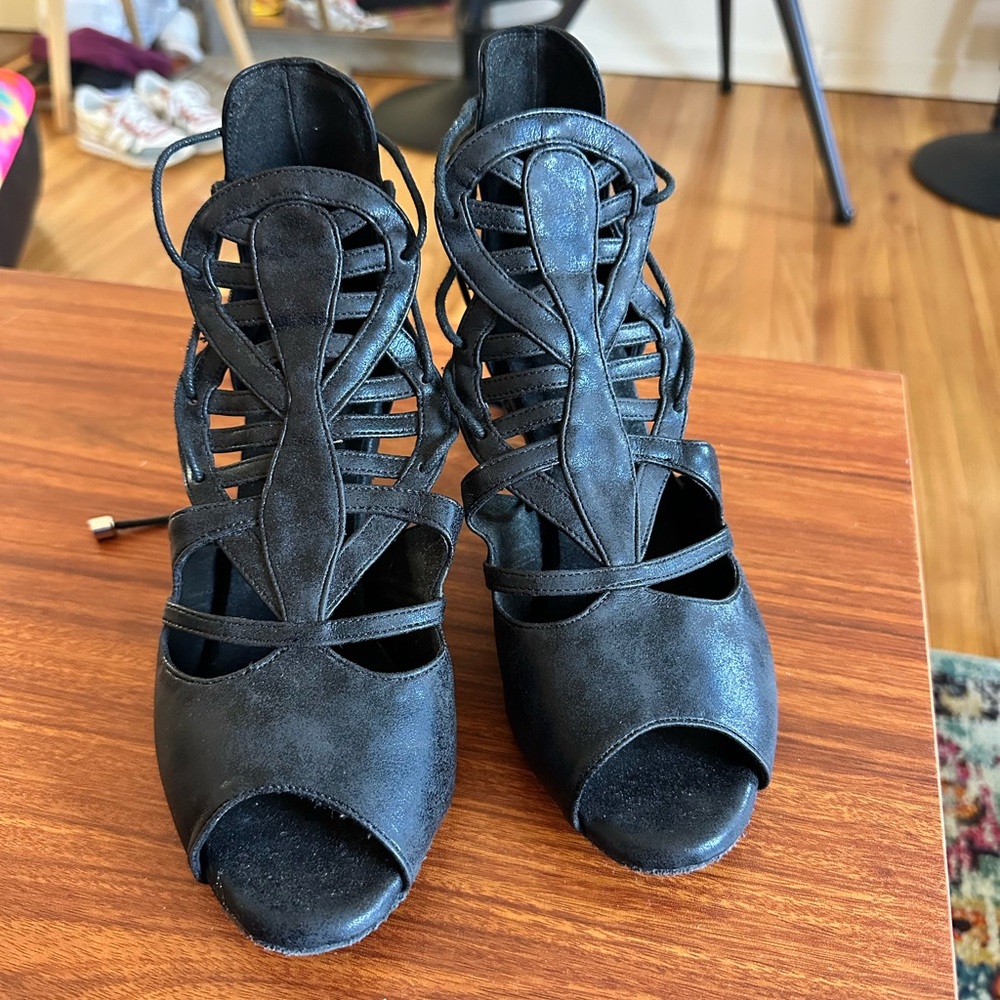 Elegant Black Women's Heels
